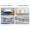 2pcs Replacement Hinges with 8pcs Stainless Screws Parts Kit for Igloo Coolers view 4
