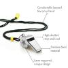 CREATCABIN Sports Whistles Stainless Stain Coach Whistle with Lanyard Loud Crisp Sound Whistles Laser-Engraved Whistle Outdoor Activities Referees Gift for Football Coach Teacher's Day 2x0.8 Inch view 3