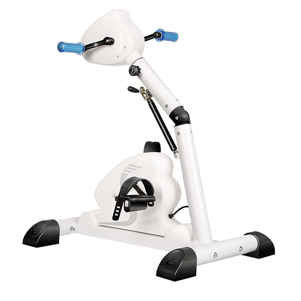 TREEYX Folding Exercise Bike with LCD Display Home Pedal Exerciser Electric Rehabilitation Machine Upper and Lower (Folding Exercise Machine )