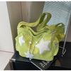 BZDVS Solarix Crossbody Bag, Solarix Star Bag, Solarix Bag with Mini Bag, Corduroy Star Tote Bag Y2k Messenger Bag for Women (Green) view 4
