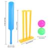 Milltrip Kids Cricket Set, ABS Plastic Cricket Bat Set, Cricket Bat and Beach Wicket Stand Kit, for Children Parent Child Sports Interaction HandEye Coordination Cultivation view 3