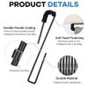 LOIUO 12 PCS Gun Rack Pistol Hangers for Gun Safe Shelf Gun Holder Cabinet Accessory, Handgun Hanger Pistol Organizer for Display and Storage view 2