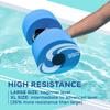Sunlite Sports Water Weights Pool Exercise Dumbbells, Water Aerobic Equipment, High-Density EVA-Foam Dumbbell with Handle Strip, Aqua Therapy, Pool Fitness Exercise Set of 2 view 3