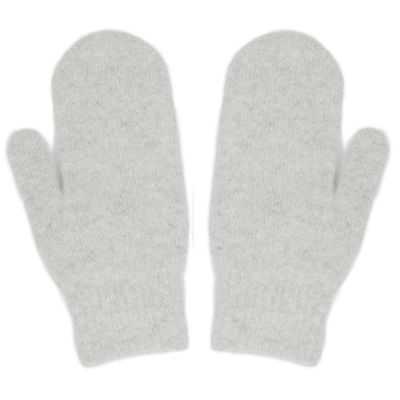 FGSS Winter Warm Mittens for Women Men - Soft Faux Rabbit Fur Mittens Elastic Cuff Fashionable Stretchy Knit Gloves Cold Weather
