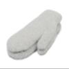 FGSS Winter Warm Mittens for Women Men - Soft Faux Rabbit Fur Mittens Elastic Cuff Fashionable Stretchy Knit Gloves Cold Weather view 2