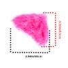 Klanata 2Pcs Plush Cat Ears, Adorable Helmet Accessories, Universal Fit for Motorcycle and Snowboard Helmets (Helmet Not Included) (Black) view 2