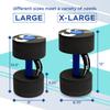 Sunlite Sports Water Weights Pool Exercise Dumbbells, Water Aerobic Equipment, High-Density EVA-Foam Dumbbell with Handle Strip, Aqua Therapy, Pool Fitness, Water Exercise, Set of 2 view 2