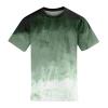 Ymosrh Mens T Shirt, Gradient Color T-Shirt Short Sleeve Crew Neck Soft Tee Shirts Summer Beach Tops Work Shirt (L, Mint Green) view 3