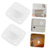 INOOMP 1set Recessed Nylon Pull Handles for Boats Hatch Latch for Cabinet Doors and Decks Sturdy Hardware Accessory for and Installation view 2