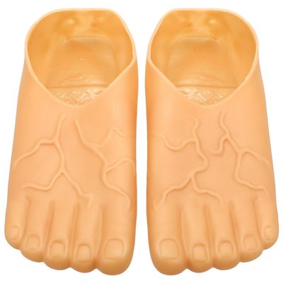 UPKOCH 1pair Halloween Feet Giant Bare for Halloween Costume Parties Fun Giant Feet Covers for Cosplay Events Exaggerated Props for Pranks and Festivals Fits