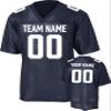 Custom Replica Football Jerseys for Men Personalized Team Name & Number Football Jerseys 2 Side (True Navy-XL) view 1