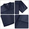 Custom Replica Football Jerseys for Men Personalized Team Name & Number Football Jerseys 2 Side (True Navy-3XL) view 4