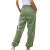 2025 Cinch Bottom Sweatpants Women's Casual High Waisted Pockets Joggers Sport Workout Active Baggy Lounge Trousers view 3