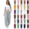 2025 Cinch Bottom Sweatpants Women's Casual High Waisted Pockets Joggers Sport Workout Active Baggy Lounge Trousers view 1