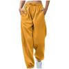 2025 Cinch Bottom Sweatpants Women's Casual High Waisted Pockets Joggers Sport Workout Active Baggy Lounge Trousers view 1
