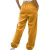 2025 Cinch Bottom Sweatpants Women's Casual High Waisted Pockets Joggers Sport Workout Active Baggy Lounge Trousers view 2