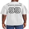 Custom Replica Football Jerseys for Men Personalized Team Name & Number Football Jerseys 2 Side (White-M) view 3