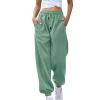 2025 Cinch Bottom Sweatpants Women's Casual High Waisted Pockets Joggers Sport Workout Active Baggy Lounge Trousers view 1