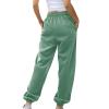 2025 Cinch Bottom Sweatpants Women's Casual High Waisted Pockets Joggers Sport Workout Active Baggy Lounge Trousers view 2