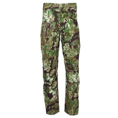 Kryptek Men's Koldo Pant Waterproof Windproof 3 Layer Rain Pant with Reinforced Zones Ventilation, Obskura Transitional - L