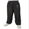 TAO MARTIAL Kung Fu Pants Wing Chun Tai Chi Style with Pockets, Loose Pant Rayon V3 (KF Black, Size XS) view 2