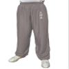 TAO MARTIAL Kung Fu Pants Wing Chun Tai Chi Style with Pockets, Loose Pant Rayon V3 (TJ Grey, Size L) view 2