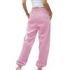 2025 Cinch Bottom Sweatpants Women's Casual High Waisted Pockets Joggers Sport Workout Active Baggy Lounge Trousers view 2