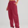 2025 Cinch Bottom Sweatpants Women's Casual High Waisted Pockets Joggers Sport Workout Active Baggy Lounge Trousers view 4