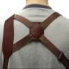 Barsony New Brown Leather Shoulder Holster for Ruger SR22 Compact Right view 4