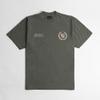 Rich Baby Daddy Gang Crest Ultra Heavyweight T-Shirt- Shadow Shadow/L view 3