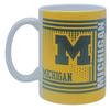 Boelter Brands NCAA 11oz Sublimated Hero Mug (Michigan Wolverines White), 11oz-Hero-Sub view 1