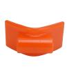 Boat Trailer Bow Stop 1/2in Mounting Hole 5.3in V Span Block Boat Trailer Bow Stop, Orange view 4