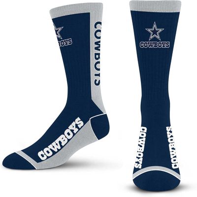 For Bare Feet - NFL MVP Classic Team Logo Youth Size Kids Crew Socks Approx. 4-8 years old - Dallas Cowboys