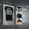 Sporticulture NFL American Football Las Vegas Raiders - Brock Bowers-Adams Jersey Print Framed Wall Art Picture Poster for Boys Bedroom and Man Cave Decor - Ready to Hang, Black 19.5" x 25", Medium view 4