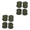 ARTIBETTER 2 Sets Knee and Elbow Support Brace Men Compression Pads Soft Shell for Outdoor Sports view 1