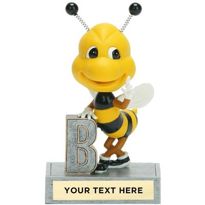 Wilson Trophy 5.5" Spelling Bee Resin Trophy - Customizable with Free Engraving - Ideal for Spelling Bee Winners, Academics, Students, Teacher, and School Staff (15)