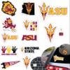 Arizona State Stickers for Gift, Car, Water Bottle, Laptop, and Phone for Sun Devils Football Fans and University Graduates (Arizona State Sun Devils) view 1