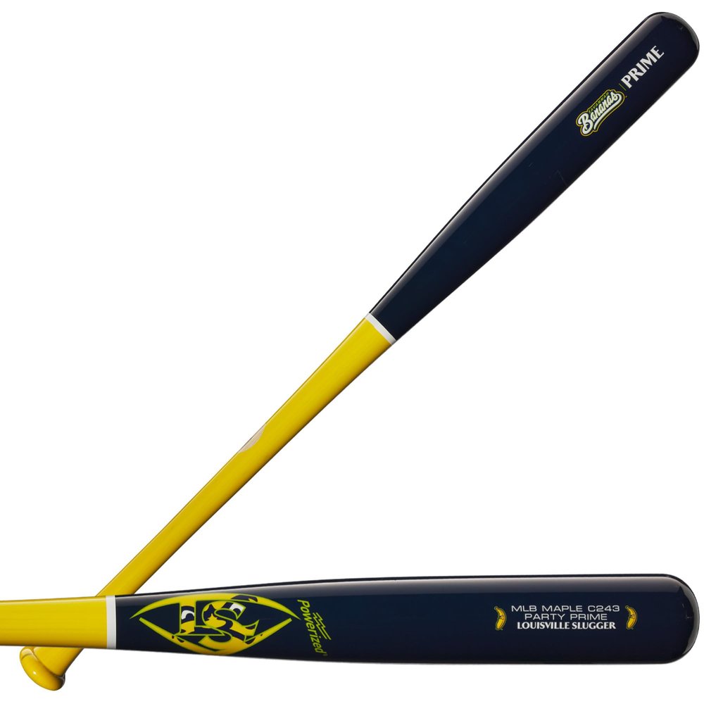 Louisville Slugger Pro Prime Savannah Bananas C243 Maple Baseball Bat - 34"