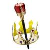 212 Main Royal Gold Crown & Scepter with Red Orb view 1