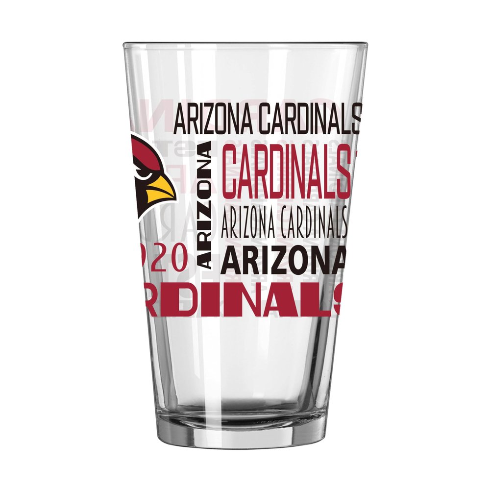 Logo Brands Arizona Cardinals 16oz Spirit Pint Glass