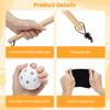 Chewtoyo Kit Mallet Glove Baseball, Hammer Shaper Mitt Baseball includes, Wrapped Strap Elastic & Softball-Sized Baseball, Mallet Wooden One-Piece with Construction Solid view 4