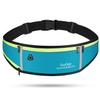 SooGree Men Women Running Belts,Slim Sport Belts,Waterproof Running Fanny Pack,Waterproof Running Waist Packs with Reflective Strip,Runner Belt for Running Walking Cycling Camping Gym (Blue) view 1
