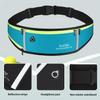 SooGree Men Women Running Belts,Slim Sport Belts,Waterproof Running Fanny Pack,Waterproof Running Waist Packs with Reflective Strip,Runner Belt for Running Walking Cycling Camping Gym (Blue) view 3