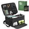 Golf Trunk Organizer for Car SUV, 2-Layer Golf Accessories Storage with Shoe Compartment & Dividers  Waterproof Golf Gear Bag, Golf Organizer Gift for Men view 1