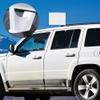 10 Pack Blank Car Flag Solid White Flag 18x12inch Polyster Car Window Vehicle Flag with flagpole DIY Flag for Parades Grand Opening Party Events Celebration,White view 2