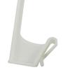 10 Pack Blank Car Flag Solid White Flag 18x12inch Polyster Car Window Vehicle Flag with flagpole DIY Flag for Parades Grand Opening Party Events Celebration,White view 3