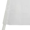 10 Pack Blank Car Flag Solid White Flag 18x12inch Polyster Car Window Vehicle Flag with flagpole DIY Flag for Parades Grand Opening Party Events Celebration,White view 4
