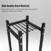 SGeneE Large Capacity Metal Baseball Equipment Storage Rack Stand Holder, Heavy Duty Vertical Multifunctional Organizers for Indoor Gym Garage Club, Save Space,Style1 view 3
