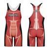 DIYUME Kids Mens Muscle Funny Wrestling Add TeamName Logo Singlet Suit Bodywear Uniform view 1