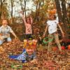 90shine 3Pcs Thanksgiving Turkey Ring Toss Games for Kids - Fall Inflatable Hat Toys with Stickers for Adults Family Activities Party Favors Indoor Outdoor - Style 2 view 2